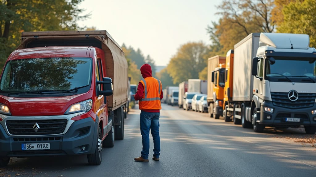 Véhicule en panne ou à évacuer.