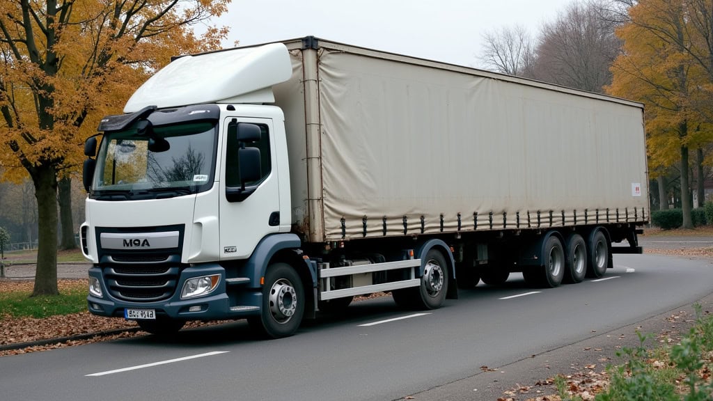 Véhicule de dépannage et épaviste professionnel dédié à l'enlèvement de véhicules lourds.