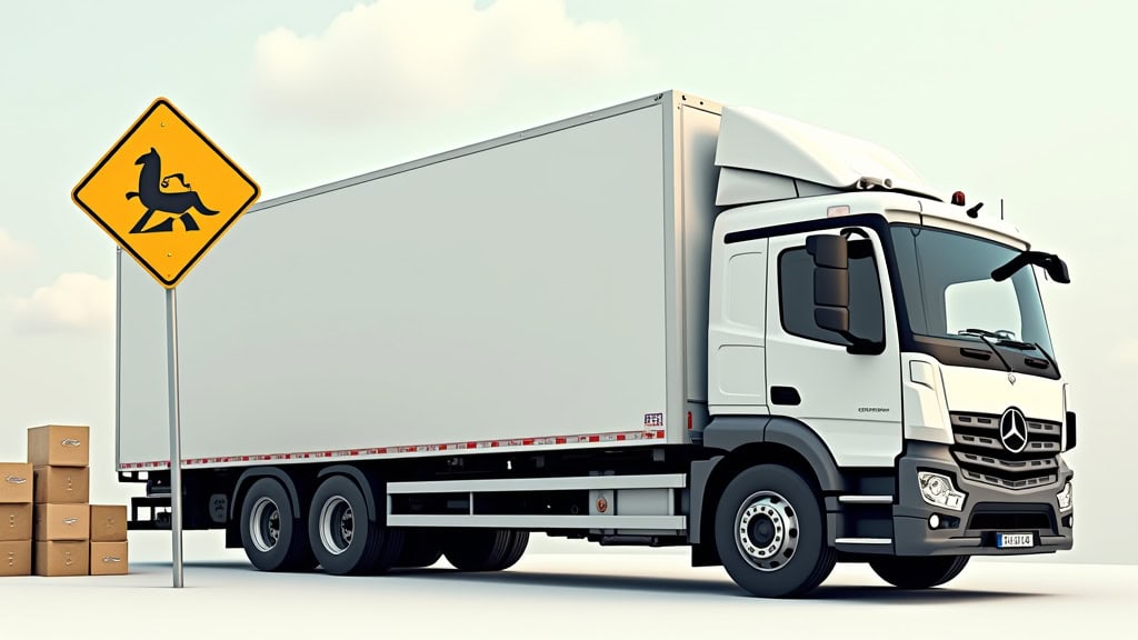 Camion épave et signalement animaux.