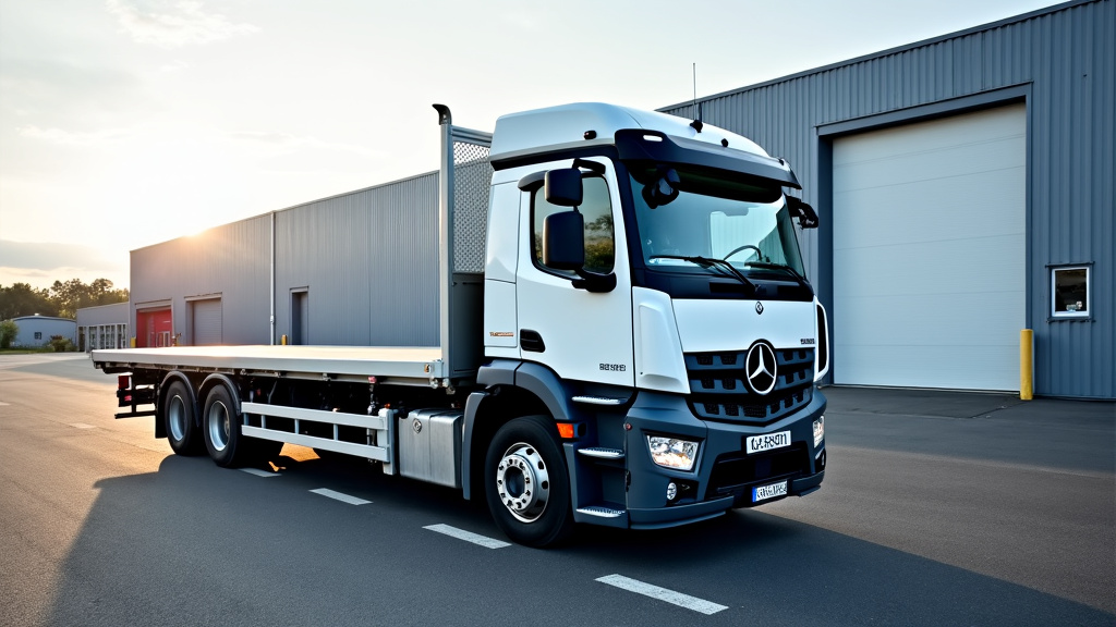 Camion plateau d’un épaviste en train de charger un véhicule abandonné à Hargicourt