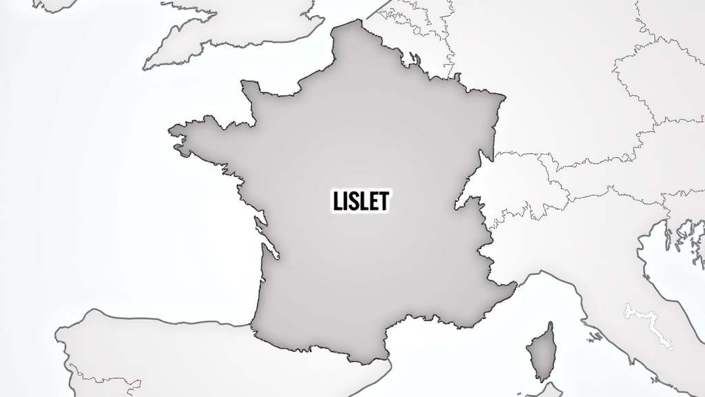 Carte illustrant les zones d’intervention des épavistes dans l’Aisne, avec Lislet en centre