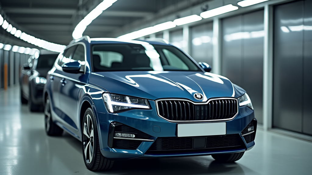 Centre VHU agréé à Gibercourt en train de recycler une épave automobile