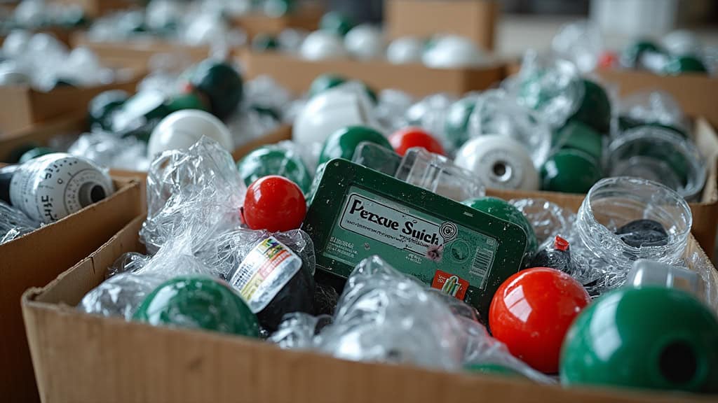 Poubelle épave auto recyclage véhicules.