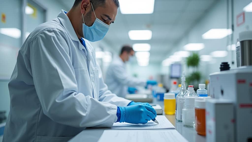 Technicien en laboratoire auto.