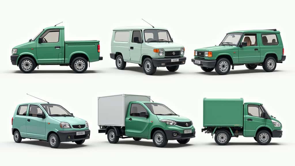 Véhicules pour épaviste Nord, véhicules utilitaires verts pour récupération, destruction, recyclage.