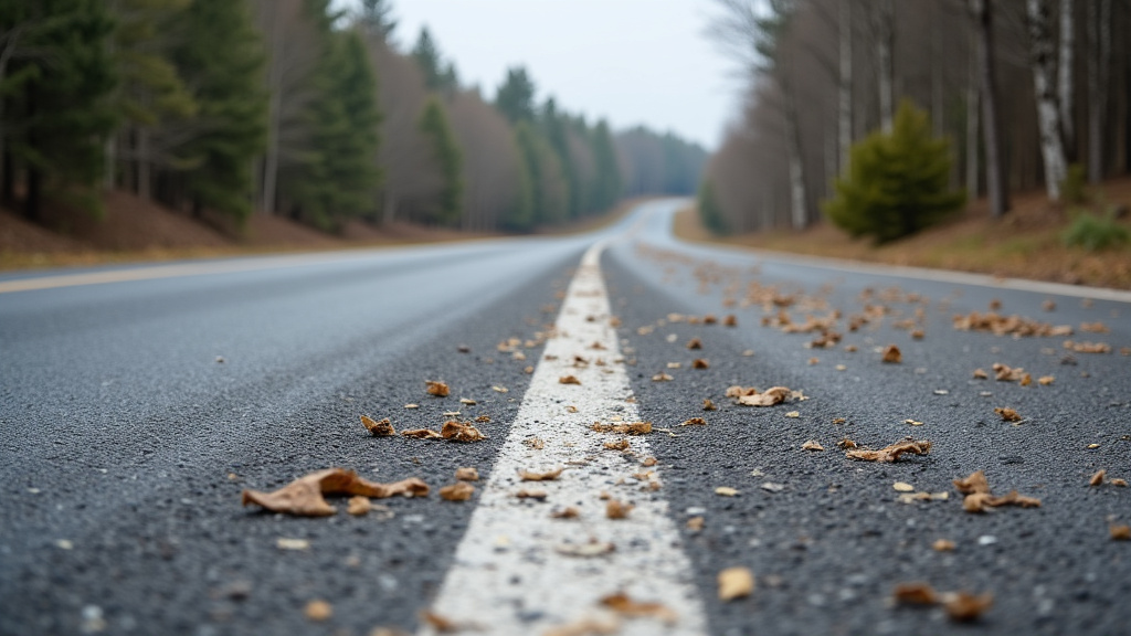 Épave abandonnée avec fuites de fluides toxiques polluant le sol environnant