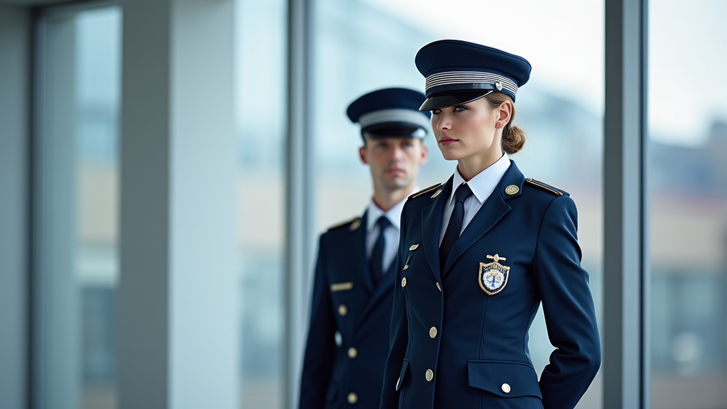 Épaviste agréé en uniforme lors d