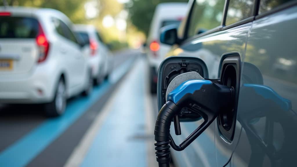 Épaviste en train de charger un véhicule hors d