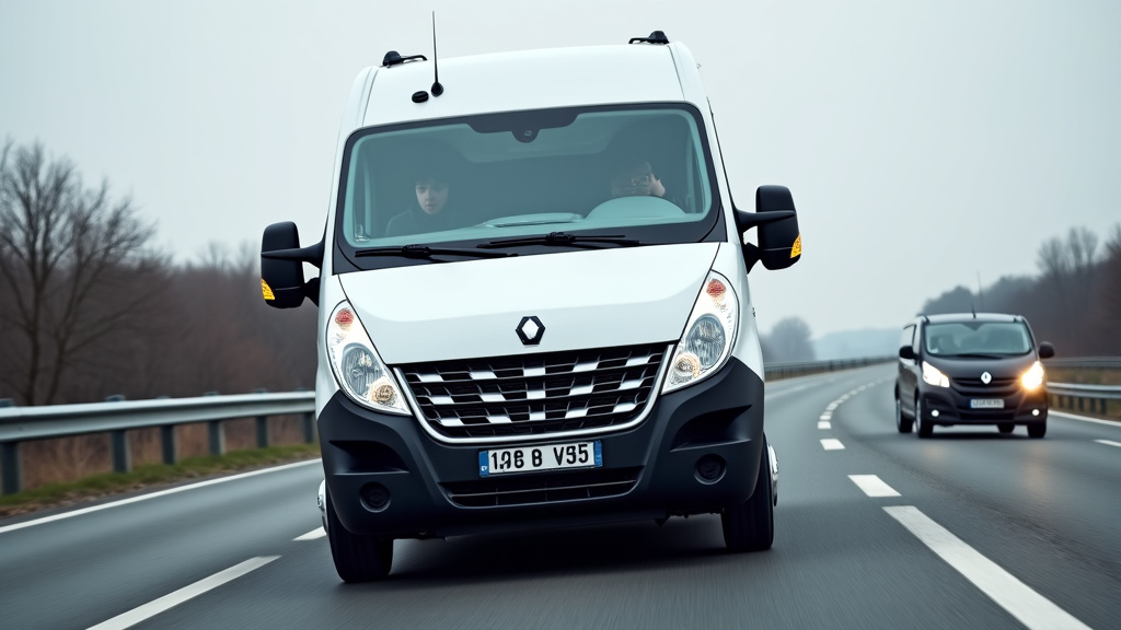 Épaviste en train de remorquer une voiture fortement accidentée sur le bord d