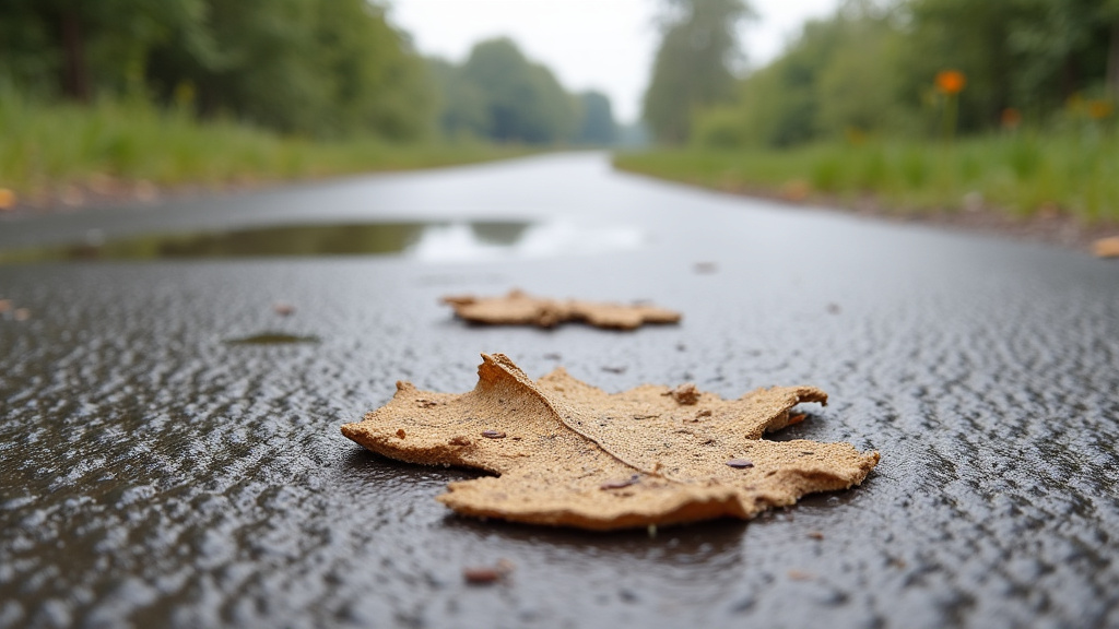 Illustration de la pollution causée par une épave abandonnée sur un sol près de La Ferté-Milon