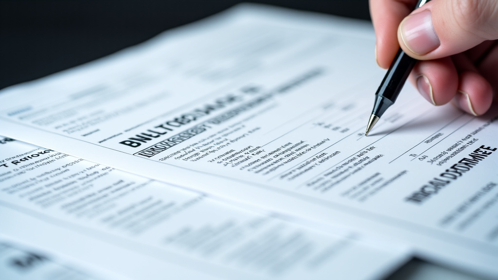 Papiers officiels et un certificat de destruction de véhicule, symbolisant la procédure administrative d