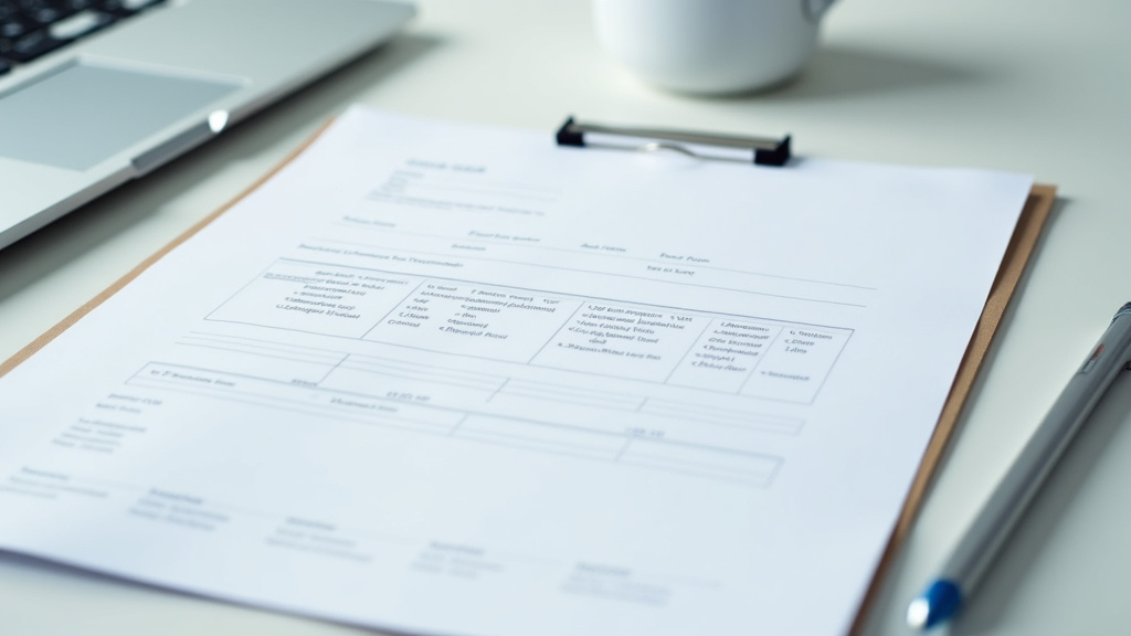 Photographie des documents nécessaires pour l