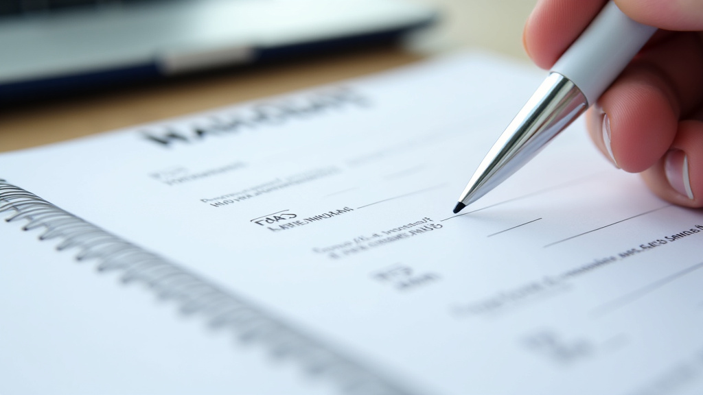 Préparation des documents administratifs pour l