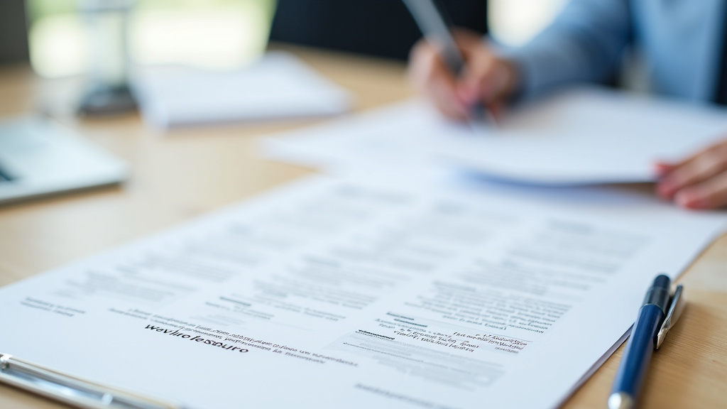 Présentation des documents nécessaires pour l