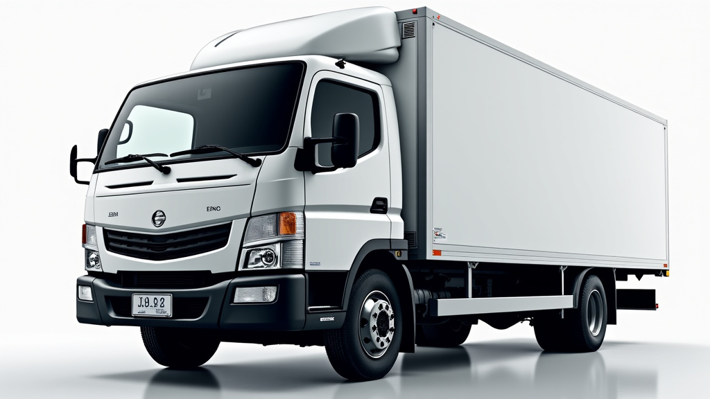 Un camion de dépannage moderne et bien entretenu d