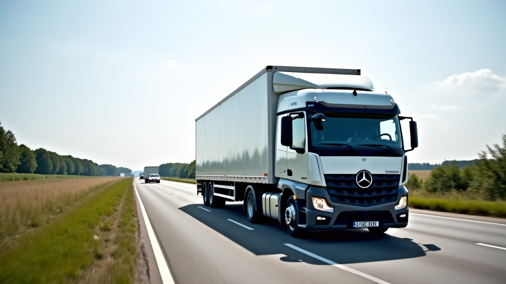 Un camion de dépannage transporte une épave de voiture sur une route de campagne près de Cys-la-Commune, sous un ciel légèrement couvert.