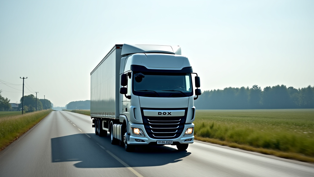 Un camion de dépannage transporte une épave de voiture sur une route de campagne, symbolisant l