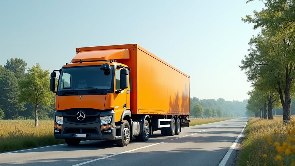 Un camion de dépannage transporte une voiture épave sur une route de campagne, soulignant le service d