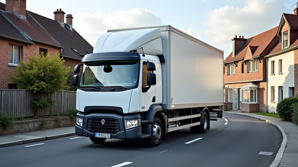 Camion d'épaviste pour démanteler et évacuer véhicules hors d’usage dans le Nord. Service rapide et professionnel.