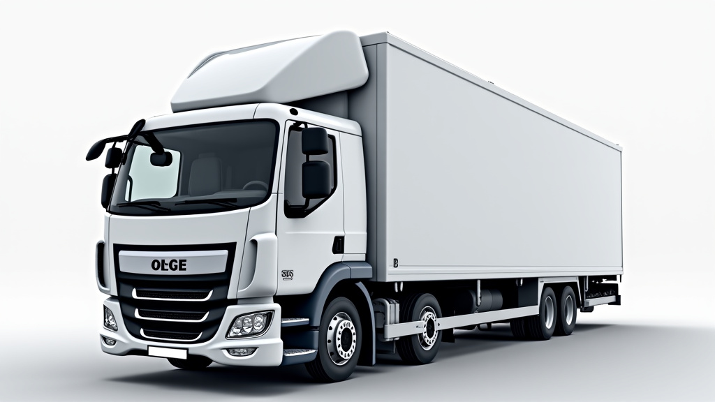 Un camion dépanneuse moderne d