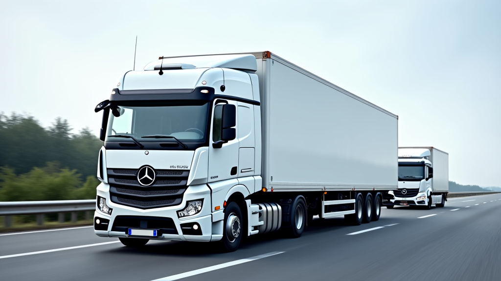 Un camion dépanneuse moderne remorquant une voiture hors d