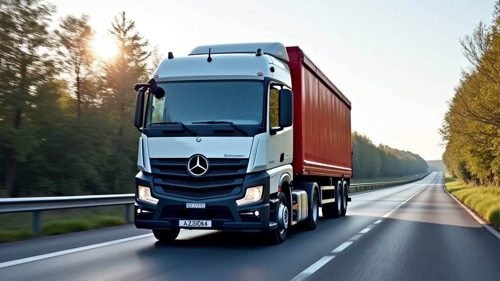 Un camion dépanneuse moderne stationné sur une route près de Bois-Grenier, prêt à intervenir pour l