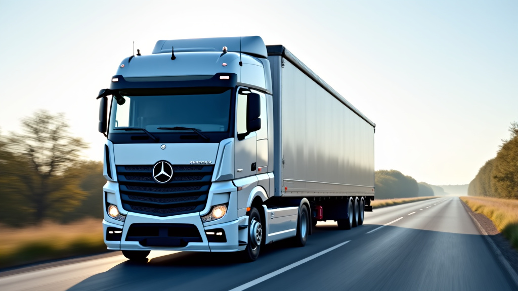 Un camion dépanneuse transportant une épave de voiture sur une route à Awoingt, symbolisant l