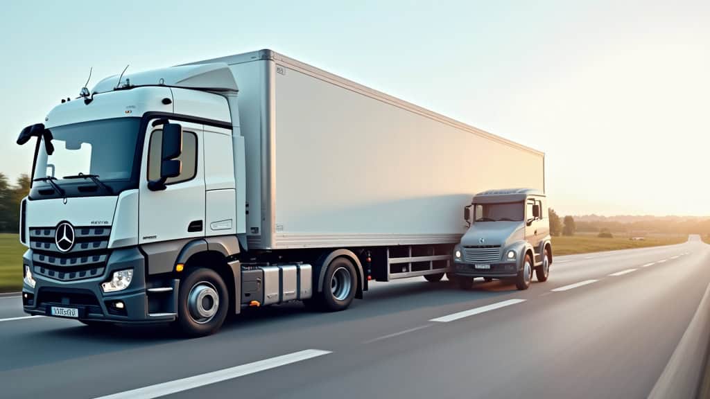 Un camion épaviste charge une voiture hors d