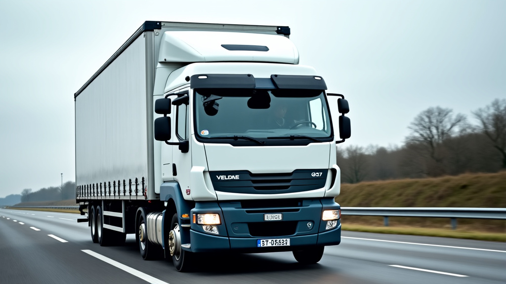 Un camion épaviste charge une voiture hors d