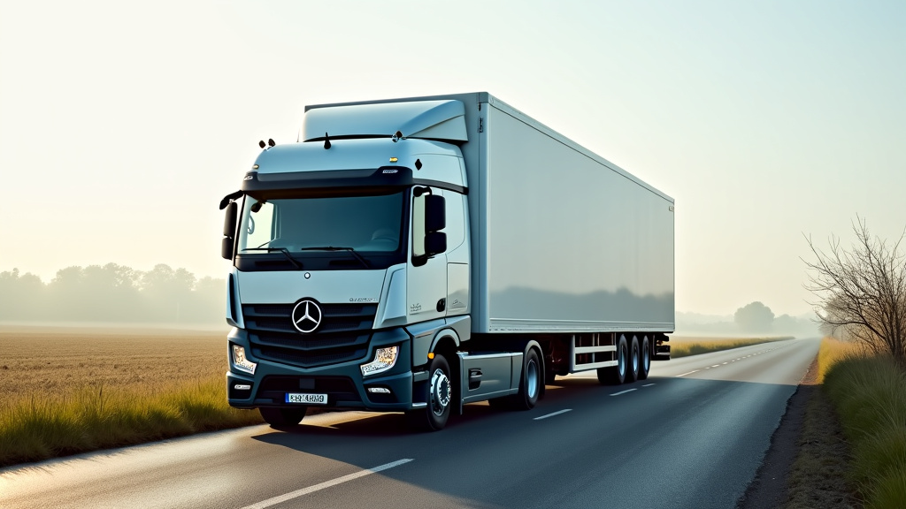 Un camion épaviste chargeant une voiture épave dans un environnement rural, symbolisant l