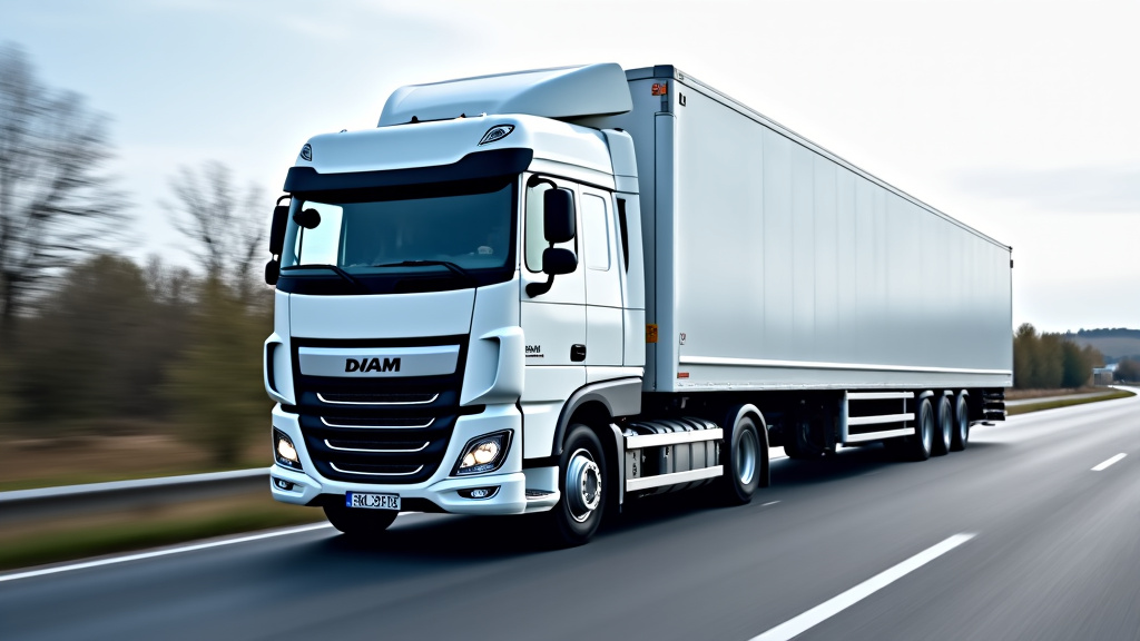 Un camion épaviste en train de charger un véhicule hors d