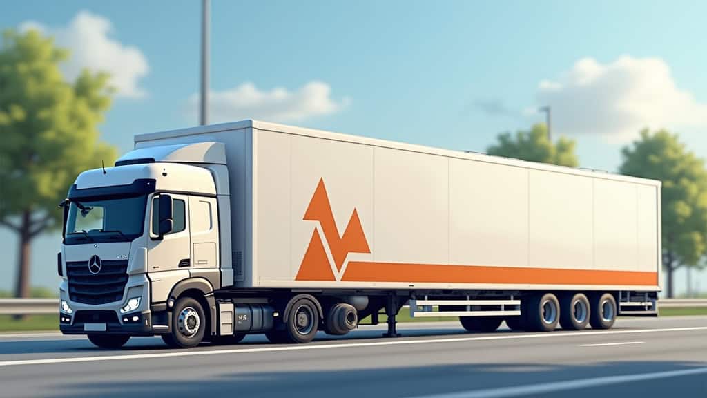 Un camion épaviste en train de charger une voiture hors d