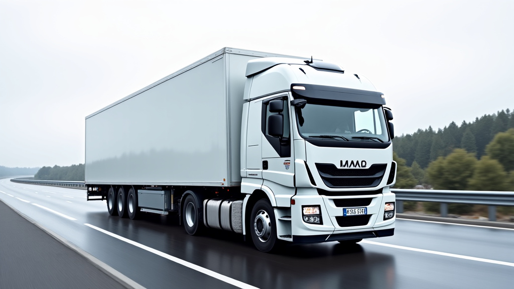 Un camion épaviste moderne transportant un véhicule hors d