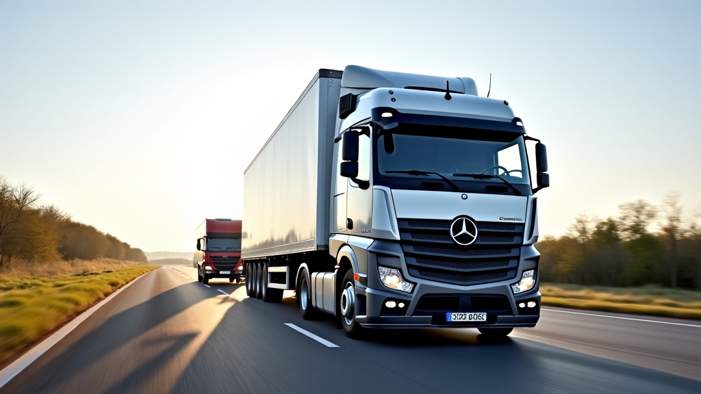 Un camion épaviste professionnel remorquant une épave de voiture sur une route de campagne près de Montlevon sous un ciel clair, illustrant un enlèvement d