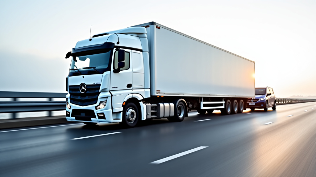 Un camion épaviste remorquant une voiture hors d