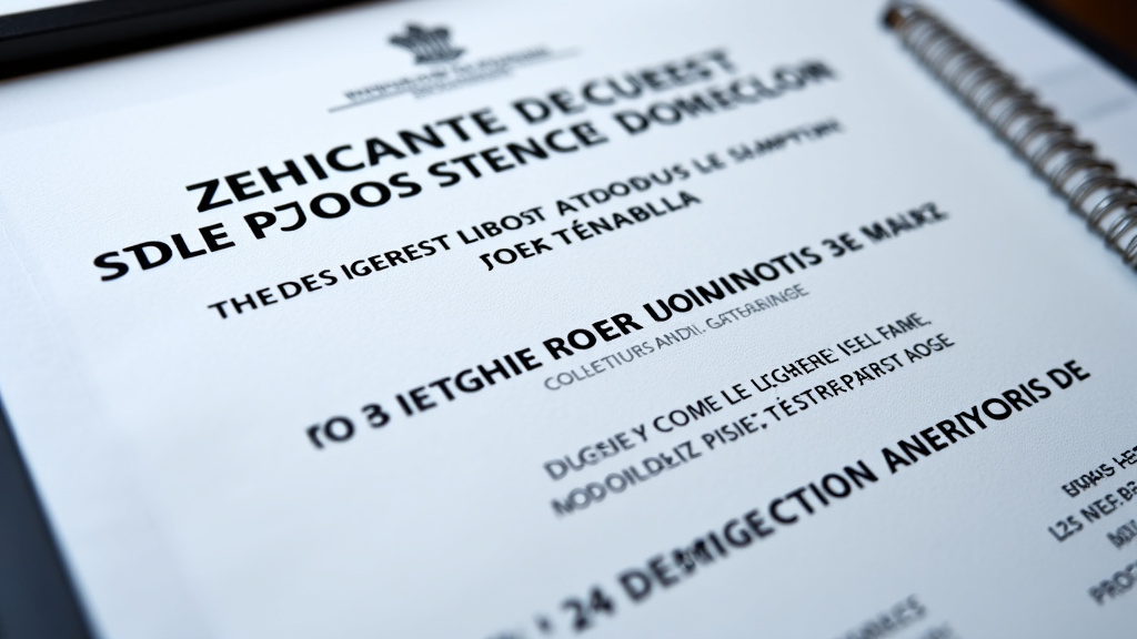 Un certificat de destruction de véhicule, document officiel attestant la mise hors service et la destruction légale d