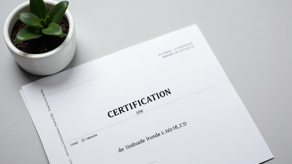 Un document officiel de certificat de destruction d