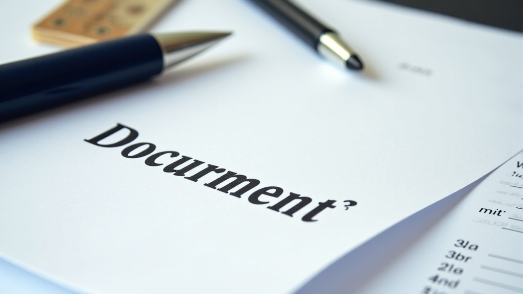 Un document officiel montrant un tampon d