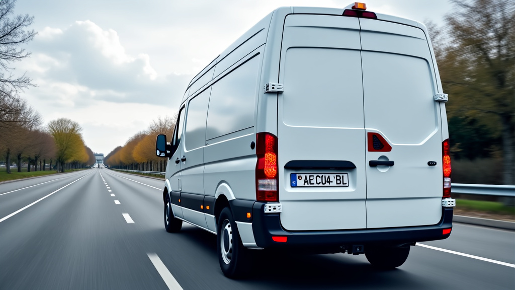 Un épaviste charge un véhicule hors d