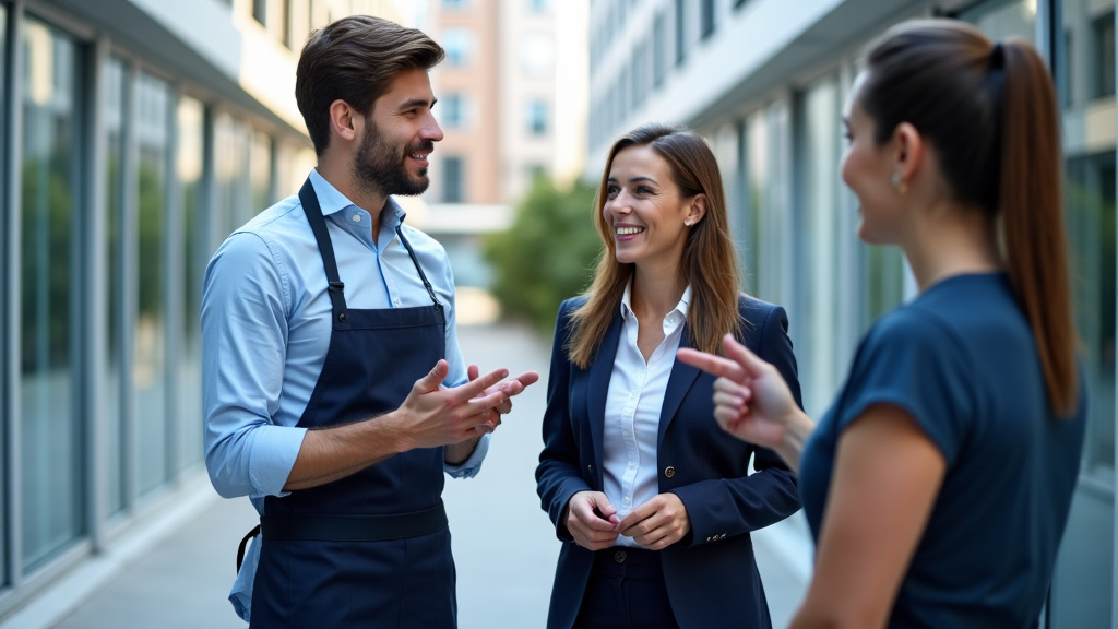 Un épaviste en tenue professionnelle discutant avec un client devant une épave, expliquant les étapes du processus d