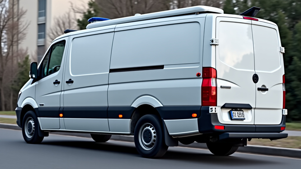 Un épaviste en train de charger un véhicule hors d