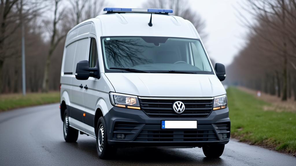 Un épaviste en train de charger un véhicule hors d