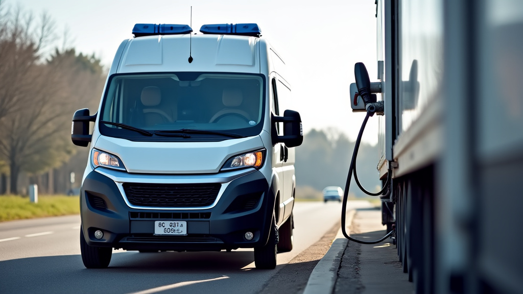 Un épaviste en train de charger un véhicule sur une dépanneuse à Lavaqueresse