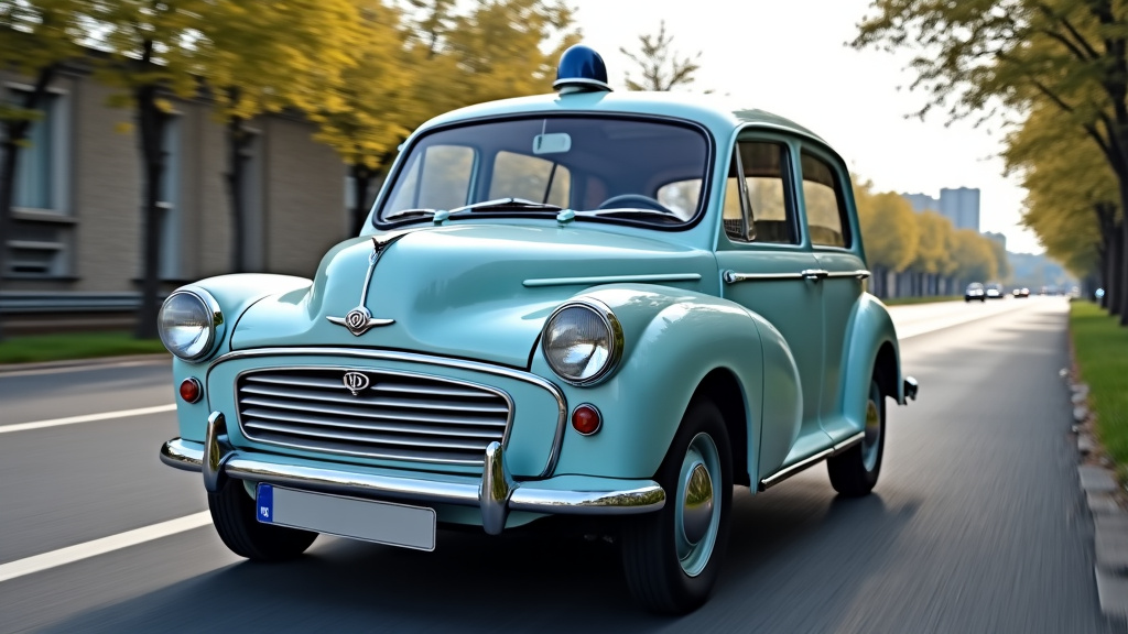 Un épaviste en train de charger une vieille voiture hors d