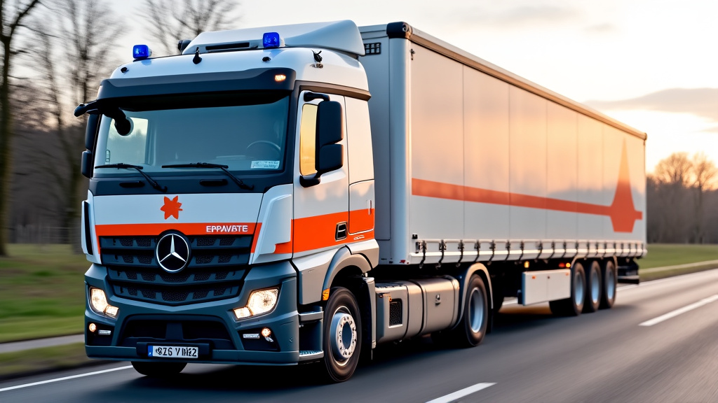 Un épaviste local dans le Nord, avec son camion de remorquage, prêt pour une intervention rapide à Bruay-sur-l