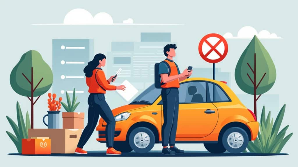 Un épaviste professionnel charge une voiture hors d