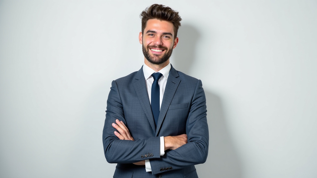 Un épaviste professionnel en tenue de travail, arborant un sourire, serrant la main d