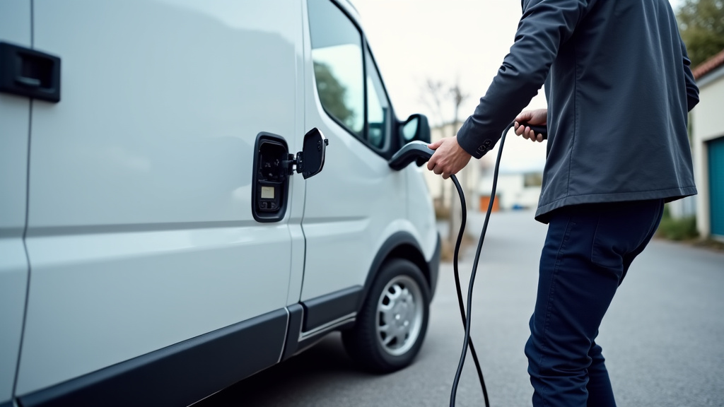 Un épaviste professionnel en train de charger un véhicule hors d