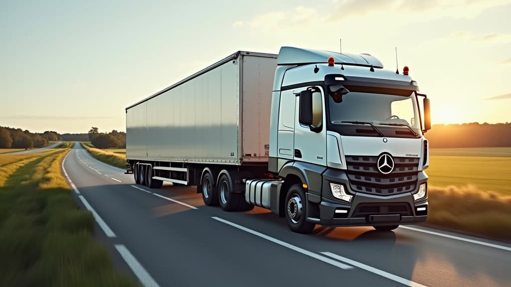 Camion de remorquage moderne pour épaviste dans le Nord, prêt à intervenir rapidement pour enlèvement d'épaves.