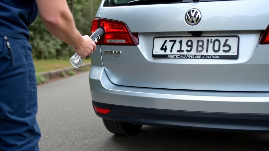 Un épaviste professionnel remorquant une voiture hors d